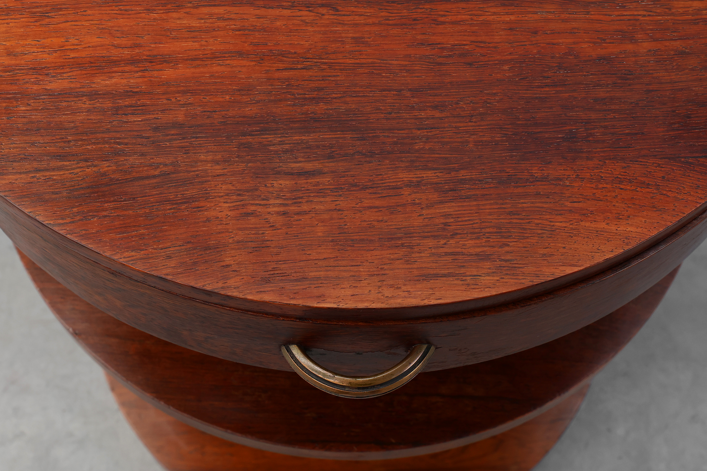 Wooden Nightstand or Cabinet by Michel Dufet in Art Deco style, France ca. 1930thumbnail
